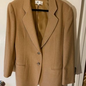 Sak’s 100% camel hair blazer